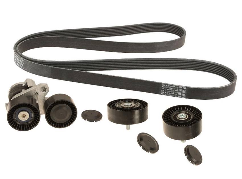 BMW Accessory Drive Belt Kit 11287628653 - INA 3084372KIT